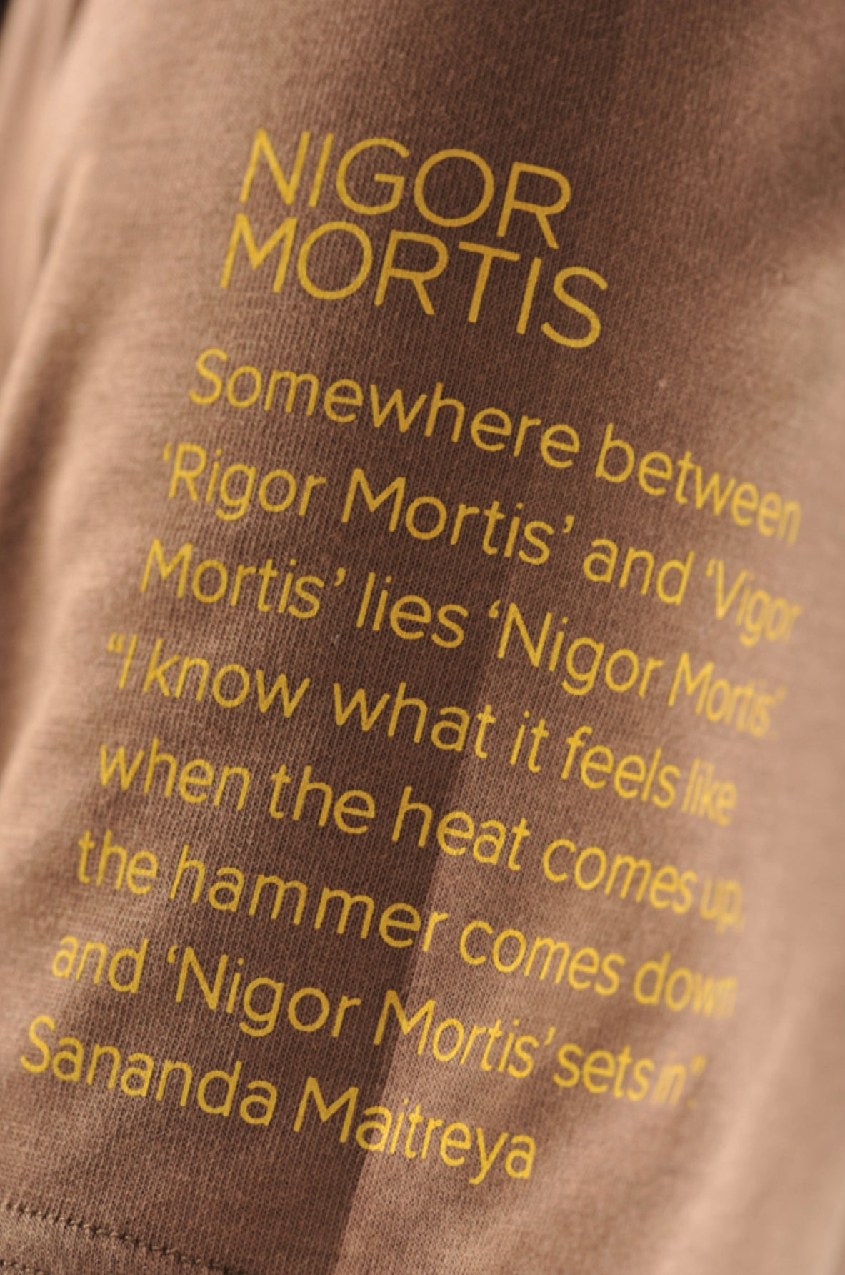 T-Shirt Nigor Mortis | Woman